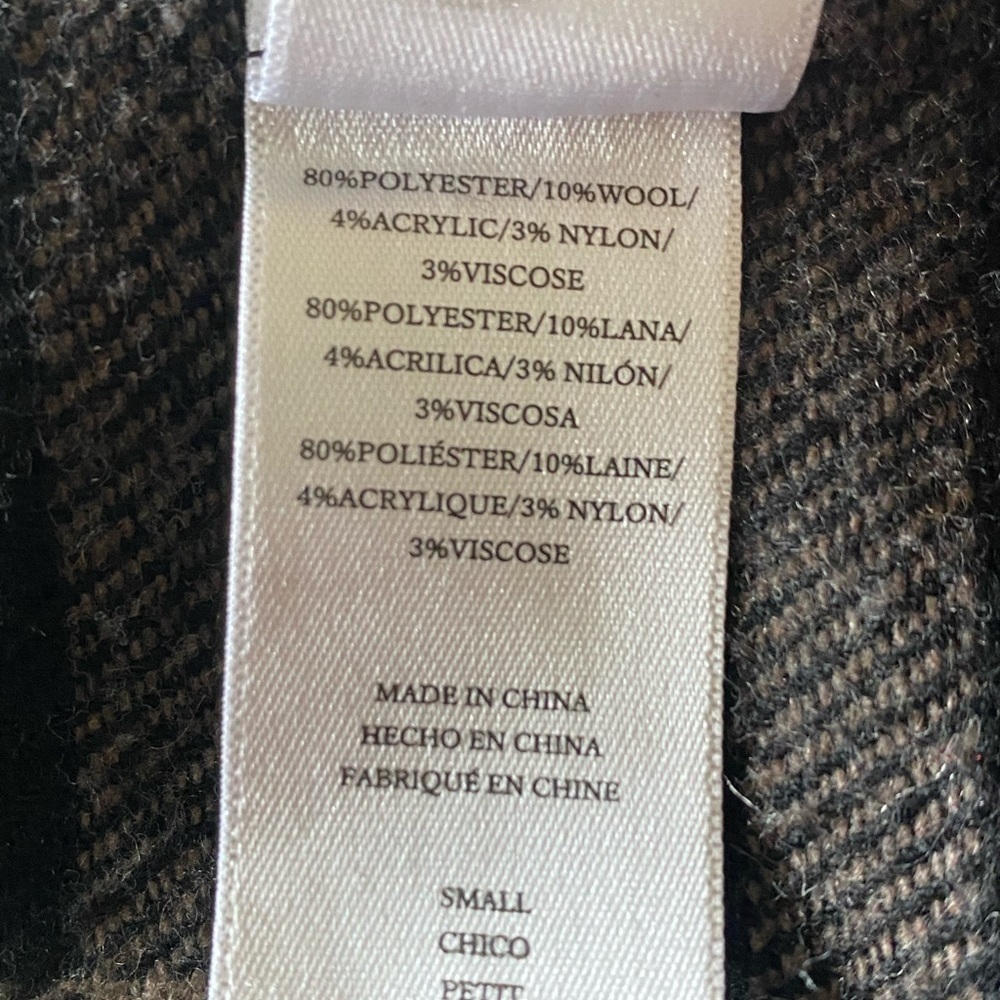 RAILS Ridley Jacket Mixed Mint Plaid Oversized Shirt Jacket Size Small - Picture 9 of 10